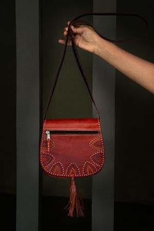 Zareen Leather Bag