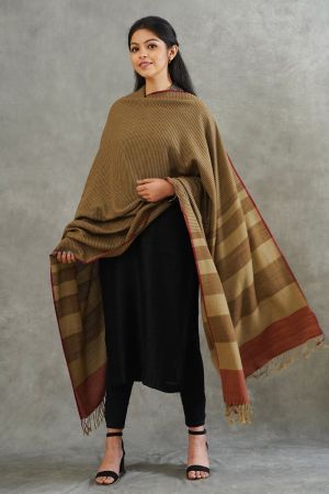 Tamsar Handwoven Shawl - Shawls and Stoles Online