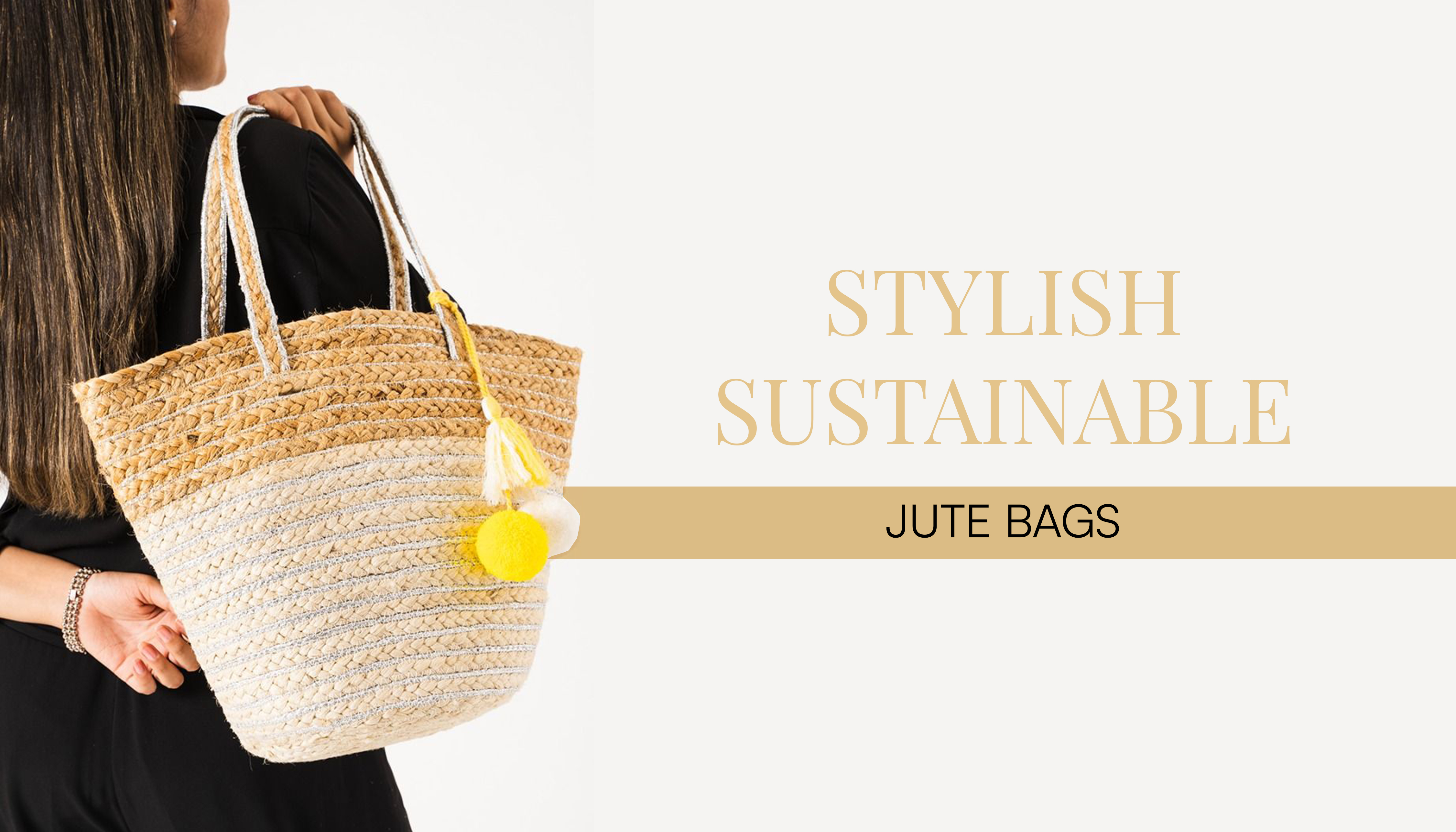 Organic Cotton & Jute Tote Bag | The Bag Workshop